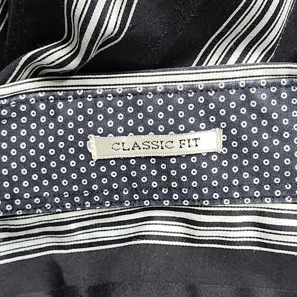 TailorByrd Shirt‎ Mens XL Striped Button Up Classic Fit Flamingo Print Casual - Picture 11 of 12